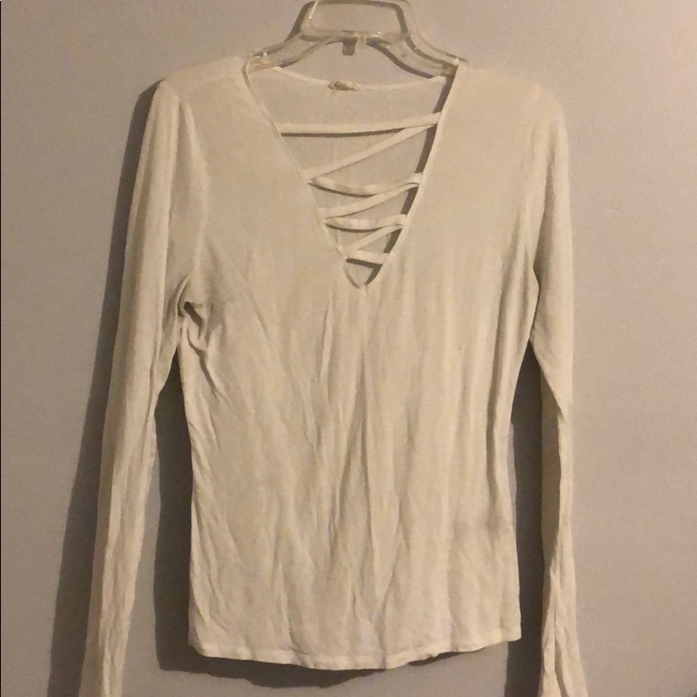 long sleeve white shirt